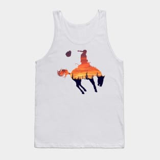 Bronco Rider 2: Desert Sunset Tank Top